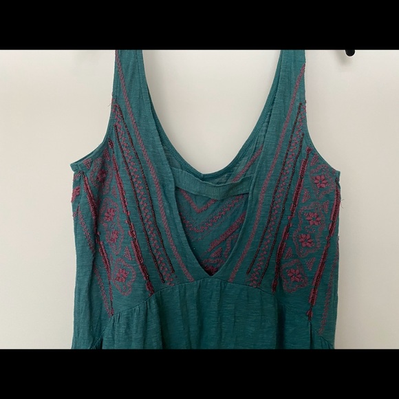 Urban Outfitters Backless Dark Teal Dress - Picture 11 of 15